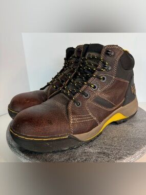 Dr. Martens Grapple Steel Toe Brown Leather Work Boots 11